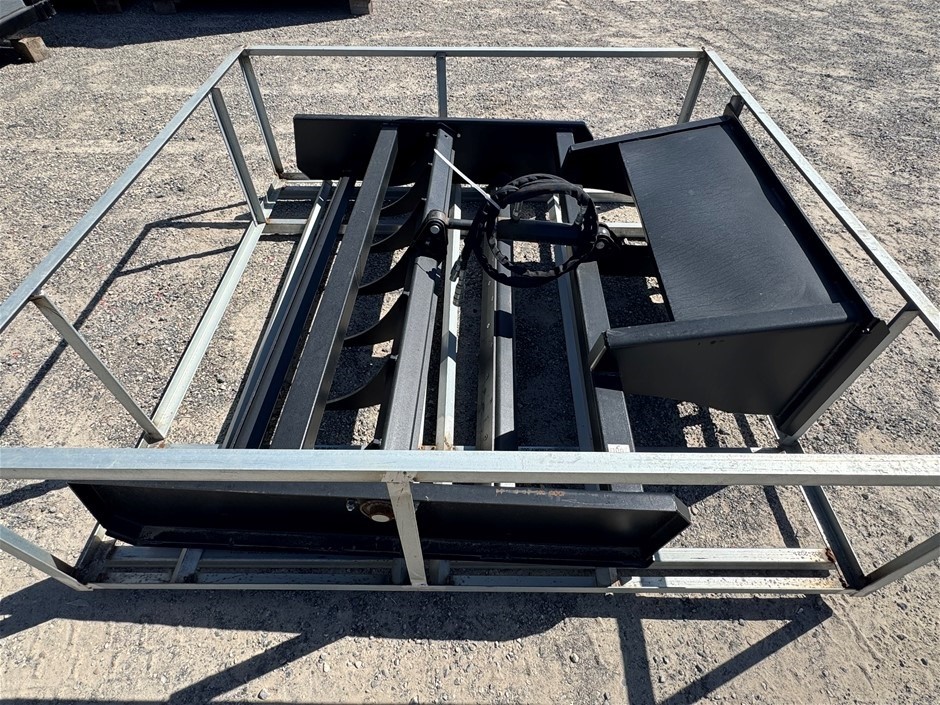 <p>Skid Steer Box Grader Attachment - Unused</p>