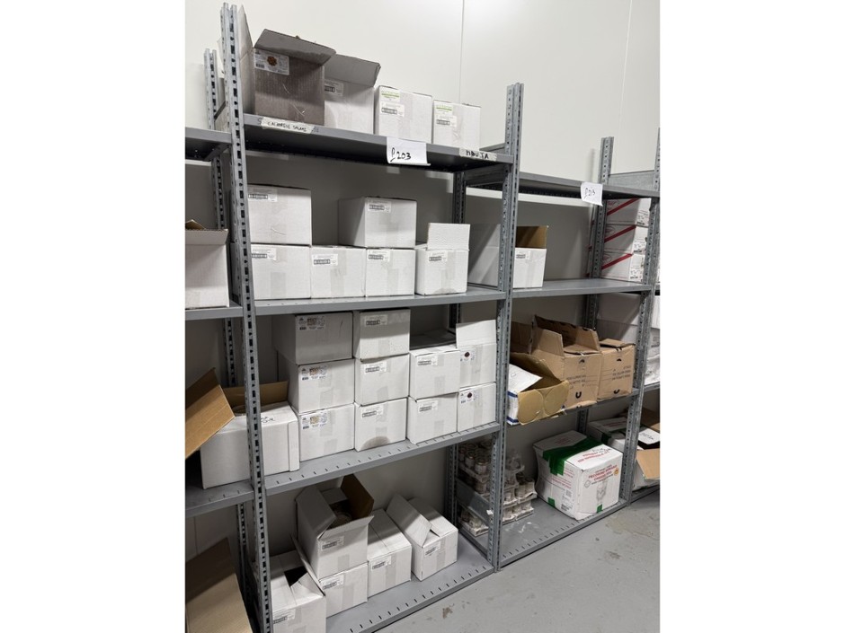 Metal Shelving, Qty x 12 Bays
