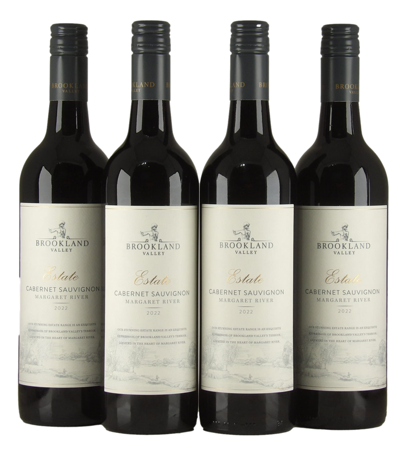 Brookland Valley Estate Cabernet Sauvignon 2022 (4x 750mL), Margaret River