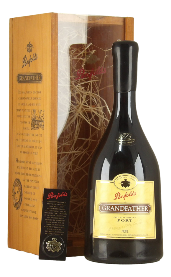 Penfolds `Grandfather` Fine Old Liqueur Port NV (1 x 740mL) SE AUS.