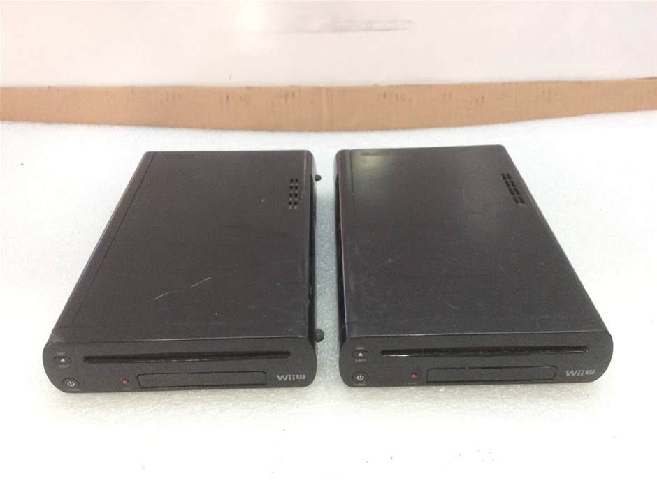 Nintendo Wii U 32GB Game Console (WUP-101) (Lot of 2)