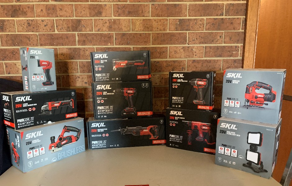 Unreserved Power Tools, Kitchen/Bathroom & Home Renovators – Vic