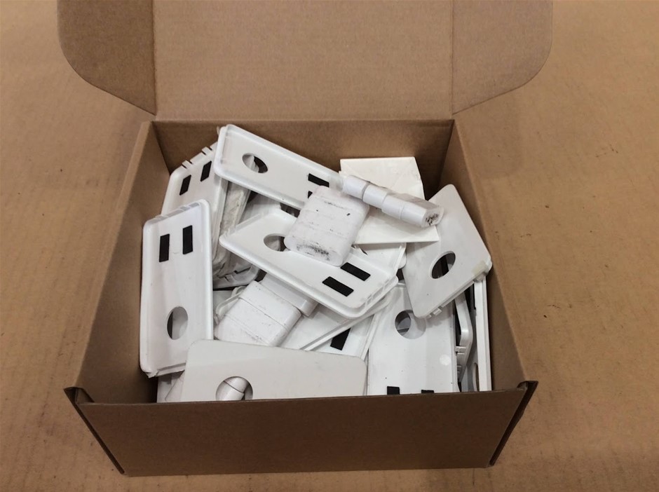 Unknown Brand Plastic Mounting Plates & Cable Clips