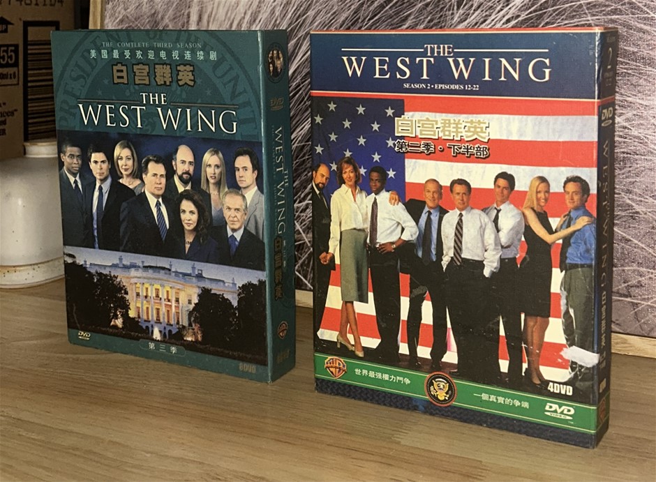 2x The West Wing DVD Box Sets