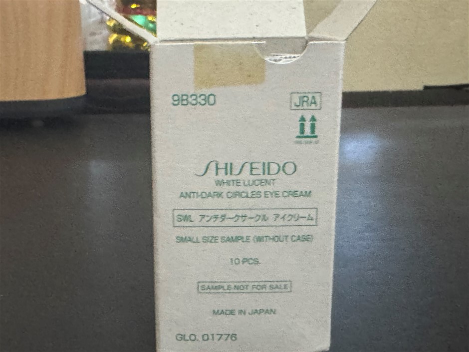 SHISEIDO WHITE LUCENT EYE CREAM 5ML TRAVEL SIZE BOX OF 10