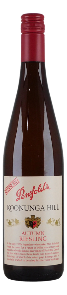 Penfolds Koonunga Hill Seventy Six Autumn Riesling 2024 (5x 750mL), SA