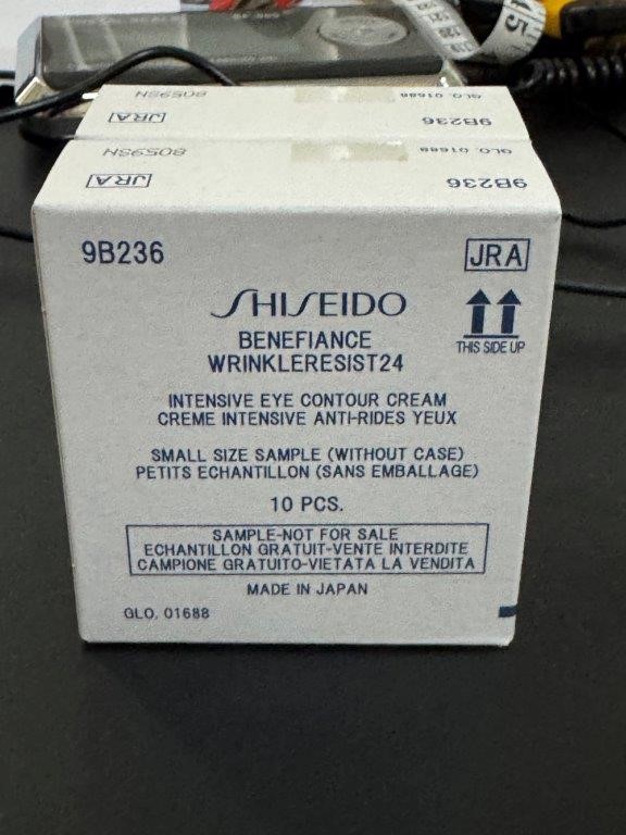 25-26 Shiseido benefiance wrinkle resist 24 intensive eye cream 2 boxes 10