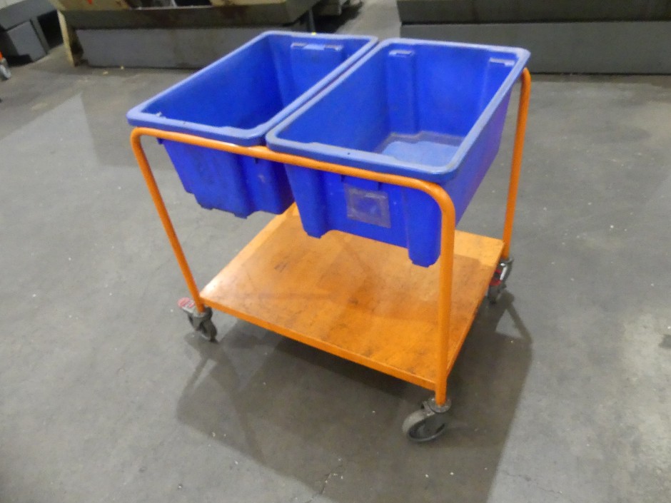 <p>Reflex Twin Bin Order Picking Trolley</p>