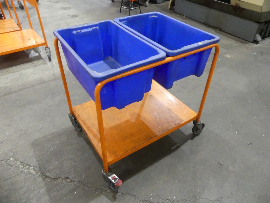<p>Reflex Twin Bin Order Picking Trolley</p>