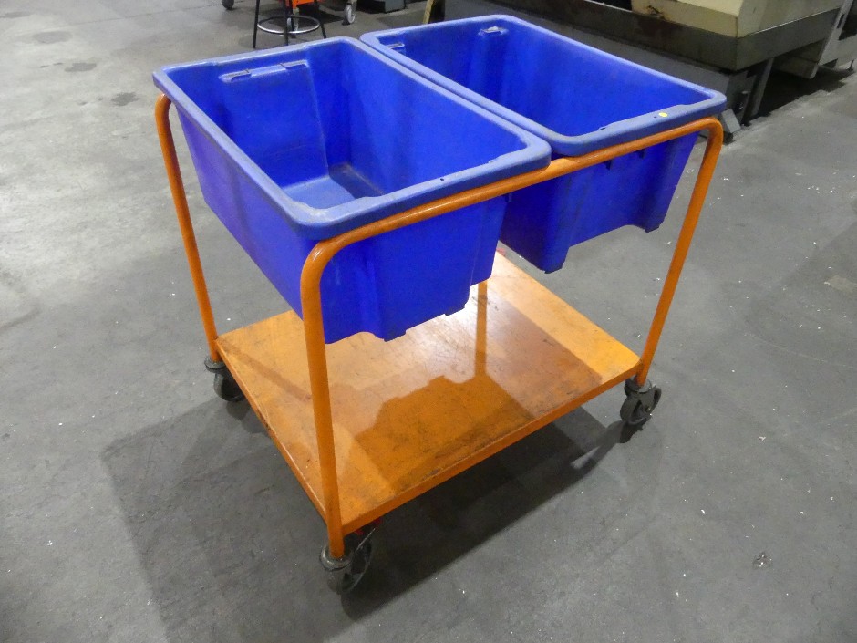<p>Reflex Twin Bin Order Picking Trolley</p>