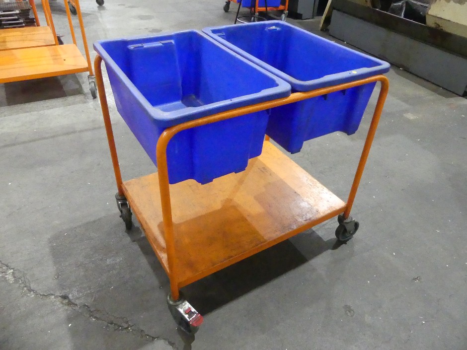 <p>Reflex Twin Bin Order Picking Trolley</p>