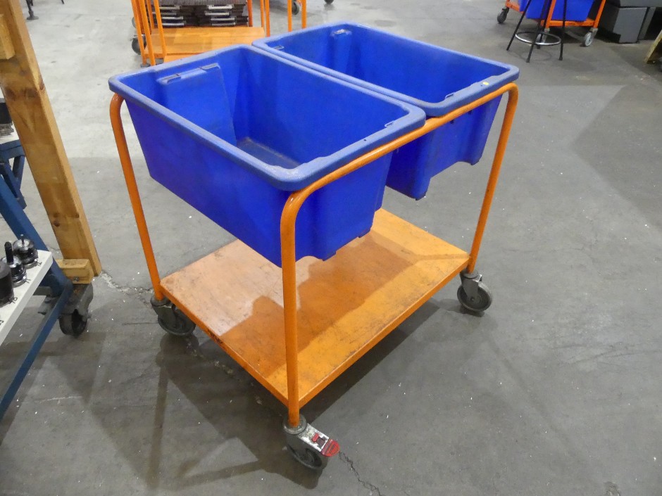 <p>Reflex Twin Bin Order Picking Trolley</p>