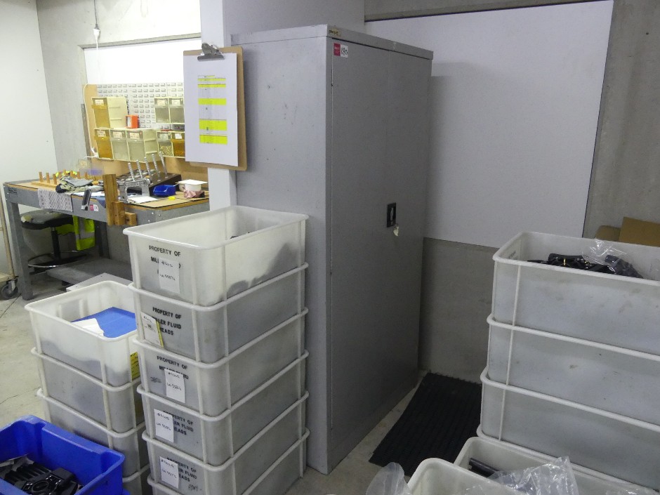 <p>2 Door Metal Cabinet</p>