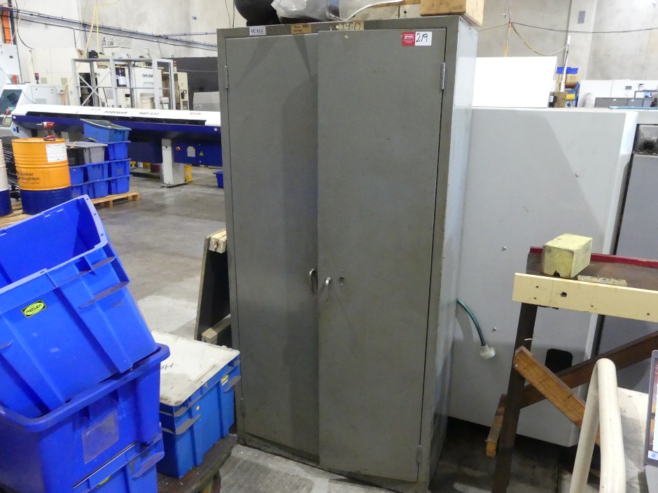 <p>2 Door Metal Cabinet</p>