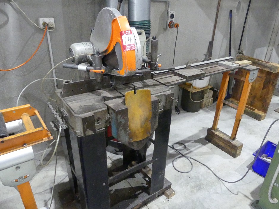 Cold Cut Saw with Feed Stand