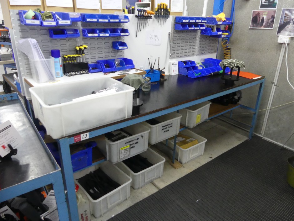<p>Workshop Bench With Tool Board</p>