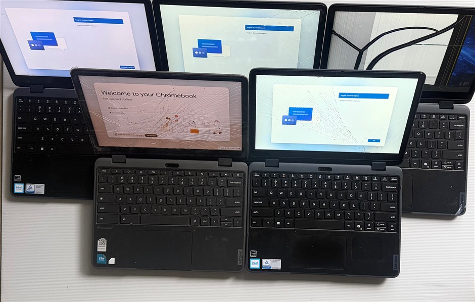 Lenovo 500w 2-in-1 Gen 5 / 500e Yoga- For Parts (Lot of 5)