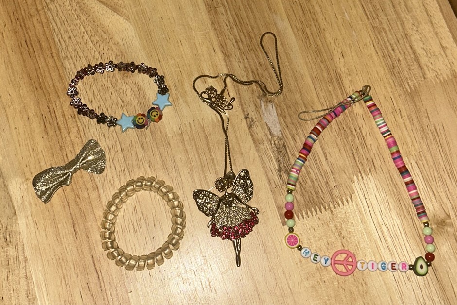 Assorted Costume Jewelry & Hair Accessories