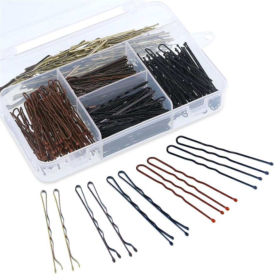 SWPEET 360pcs 2 Styles Hair Pins Kit, Including 216Pcs Bobby Pins and 144Pc