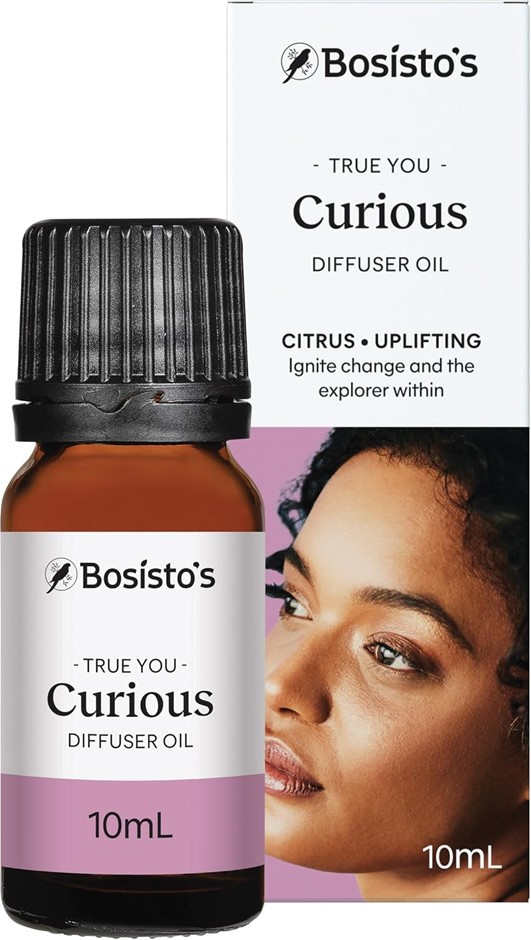 2 x BOSISTO'S 10ml True You Curious Diffuser Oil Buyers Note - Discount Fr