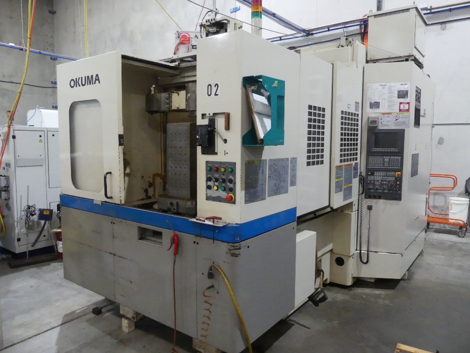 <p>2003 OKUMA MA-40HA CNC Horizontal Machining Centre</p>