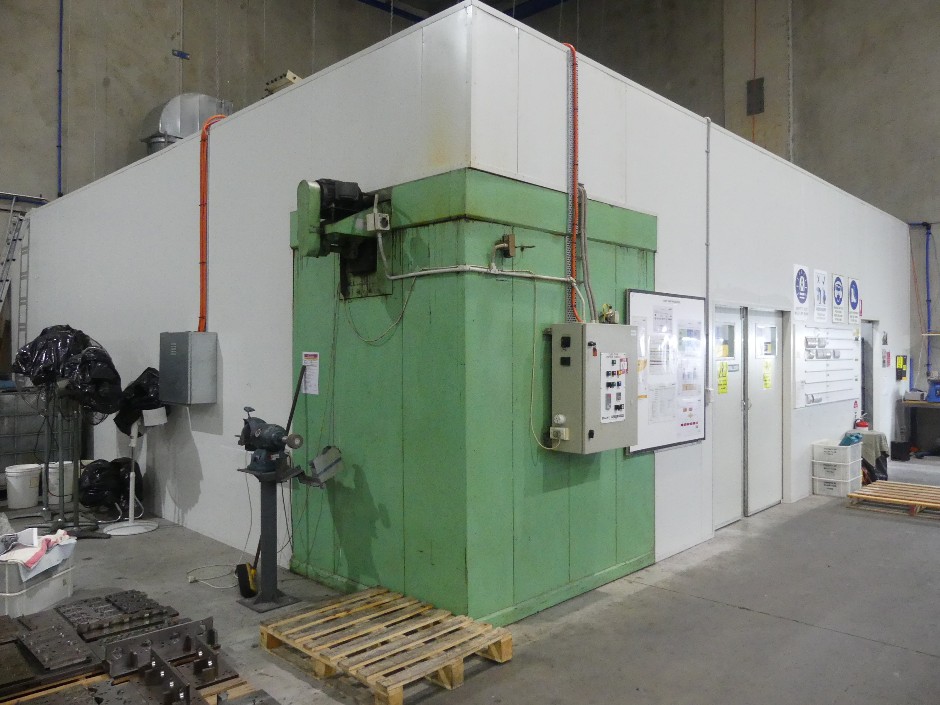 <p>Enclose Work Room with Extraction Fan</p>