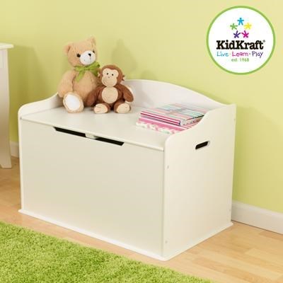 KidKraft Austin Toy Box - White