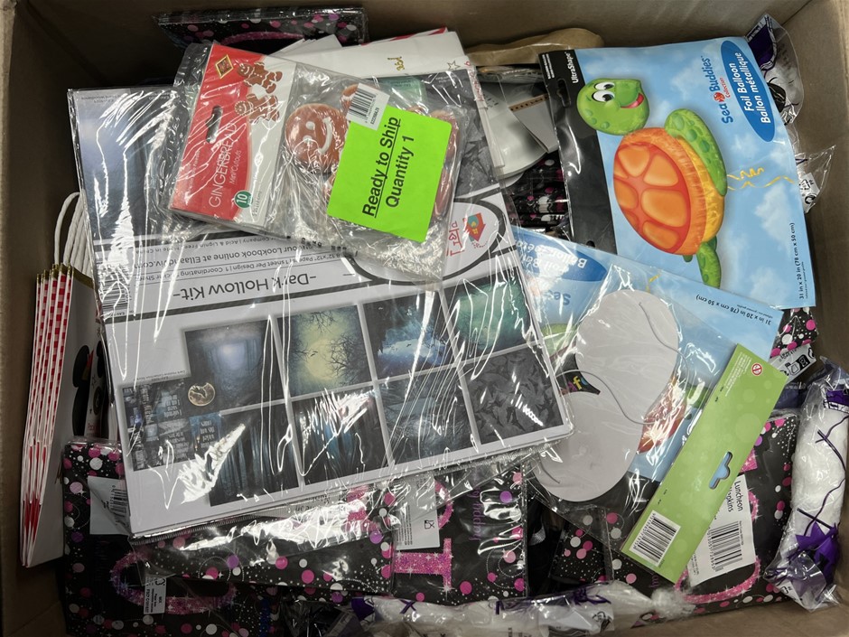 30 x Assorted Halloween/Party Products. NB: Photo as is. Some Not in Origin