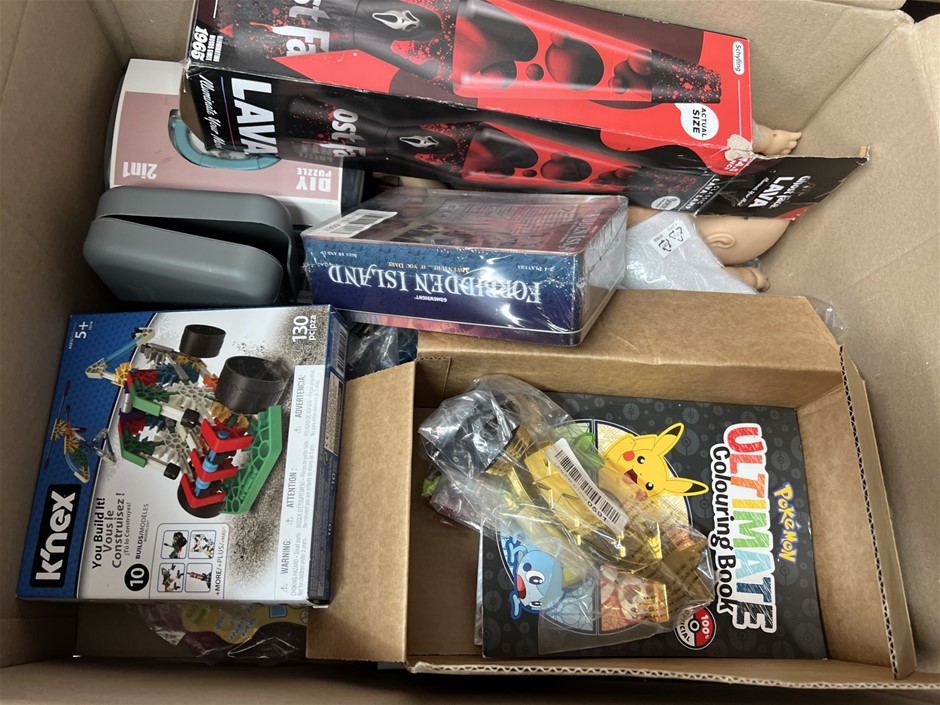 12 x Assorted Toy Products. NB: Photo as is. Some Not in Original Packaging