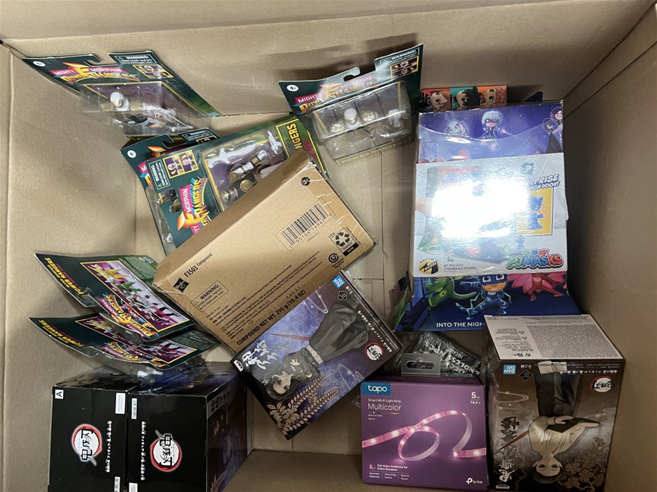 12 x Assorted Toy Products. NB: Photo as is. Some Not in Original Packaging
