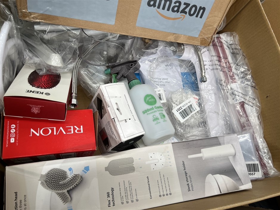 12 x Assorted Home Products. NB: Photo as is. Some Not in Original Packagin