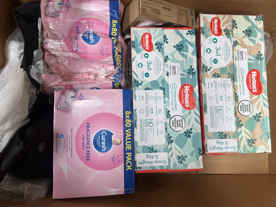 7 x Assorted baby Products. NB: Photo as is. Some Not in Original Packaging