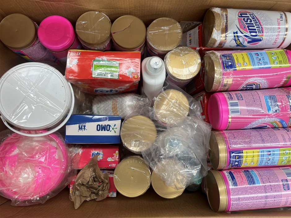 28 x Laundry Detergent Products. NB: Photo as is. Some Not in Original Pack