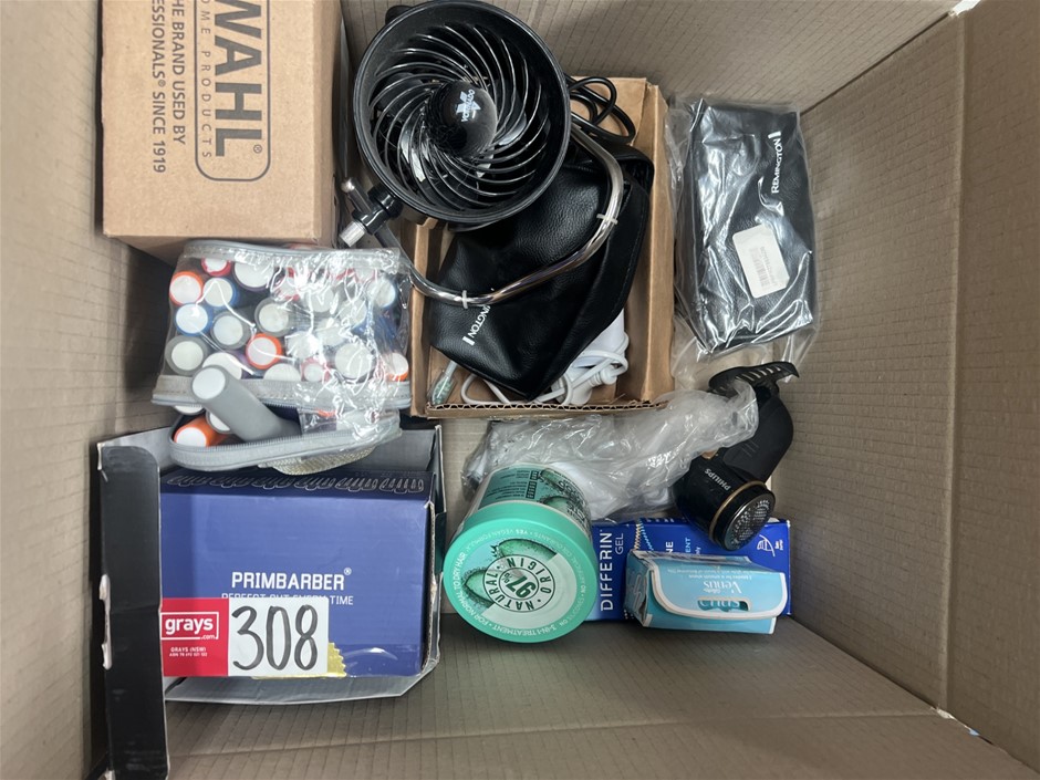 7 x Assorted Small Appliances. NB: Photo as is. Some Not in Original Packag