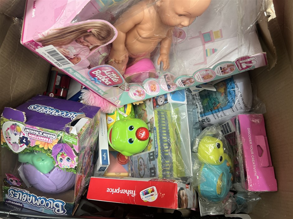 9 x Assorted Girl Kids Toys. NB: Photo as is. Some Not in Original Packagin