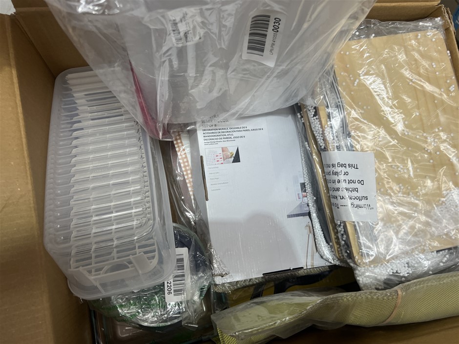 9 x Assorted Homeware Products. NB: Photo as is. Some Not in Original Packa