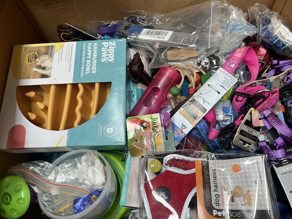 30 x Assorted Dog products. NB: Photo as is. Some Not in Original Packaging
