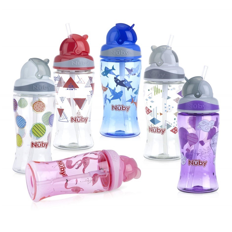 48 x Nuby Tritan Boost Flip It 360ml. RRP: $815. Buyers Note - Discount Fr