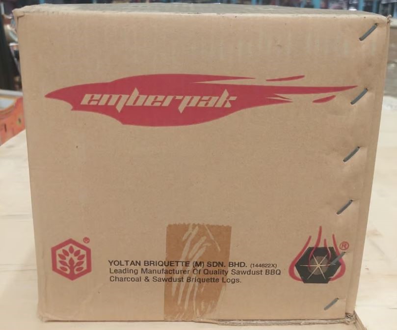 2 BOXES YSDB - L10,Sawdust Briquette.