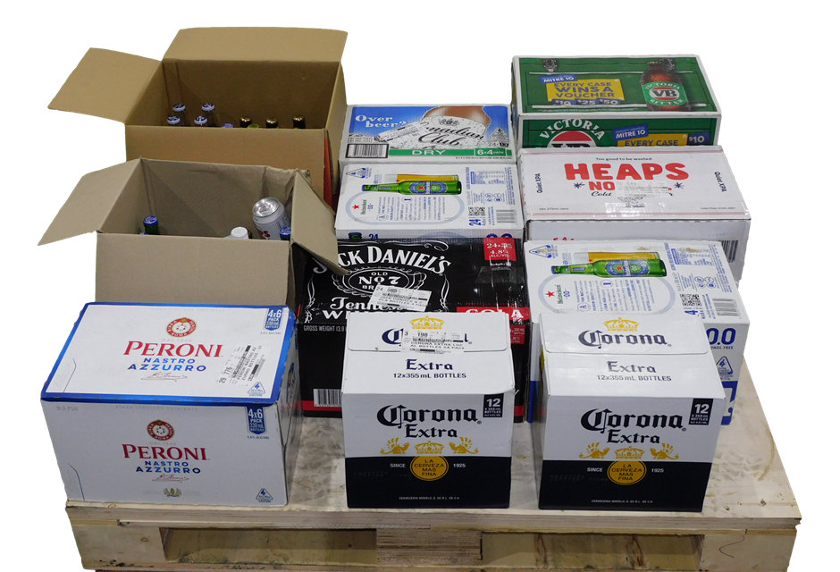 NSW P/Up - Plt of Assorted Beer & PreMixes (Approx. 290x 330mL-375mL)
