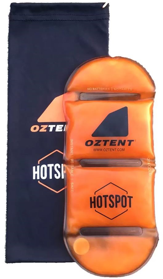OZTENT Hotspot Heating Pouch.