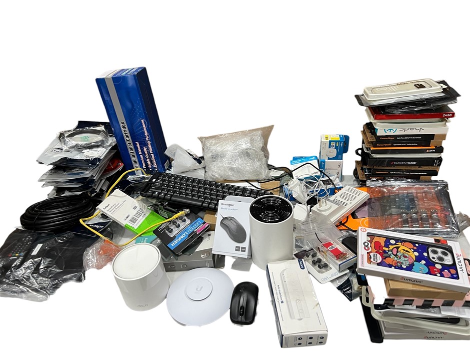 Assorted Electronics & Accessories. (Big Box) NB: Products Are Untested/Con