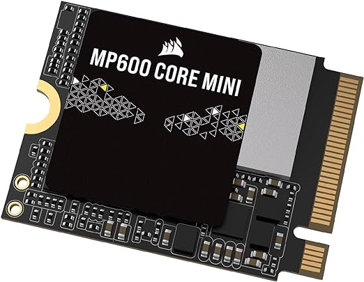 CORSAIR MP600 CORE Mini 1TB M.2 NVMe PCIe x4 Gen4 2 SSD – M.2 2230 – Up to