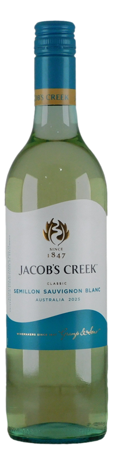 Jacob's Creek Classic Semillon Sauvignon Blanc 2025 (6x 750mL), SA.