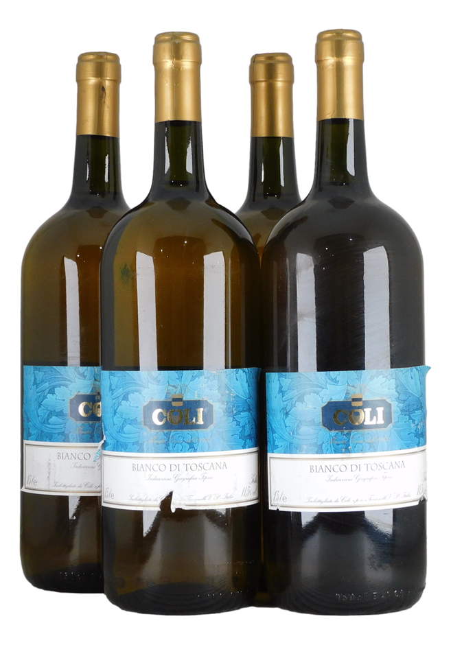 Coli Bianco Di Toscana NV (4x 1.5L), Italy.