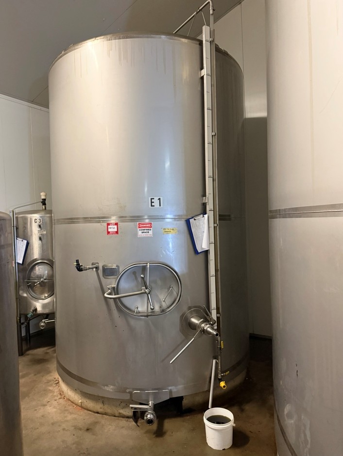 10,000 Litre Stainless Steel Storage Tank