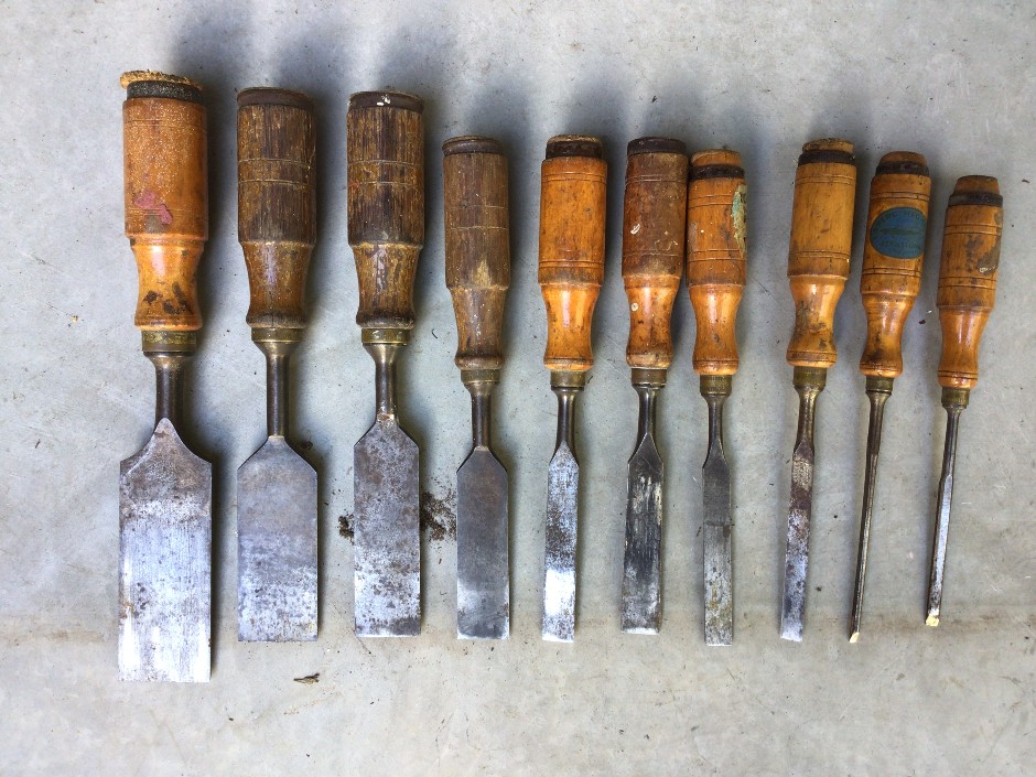 <p>Berg Chisels, Qty x10</p>