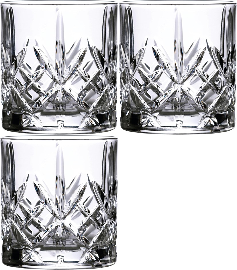 Marquis by Waterford Maxwell Tumbler Bar Ware, 3 Count, Clear
