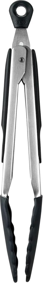 OXO 1101880 Good Grips Tongs with Silicone Head, 9-Inch Size / 23 cm Stainl