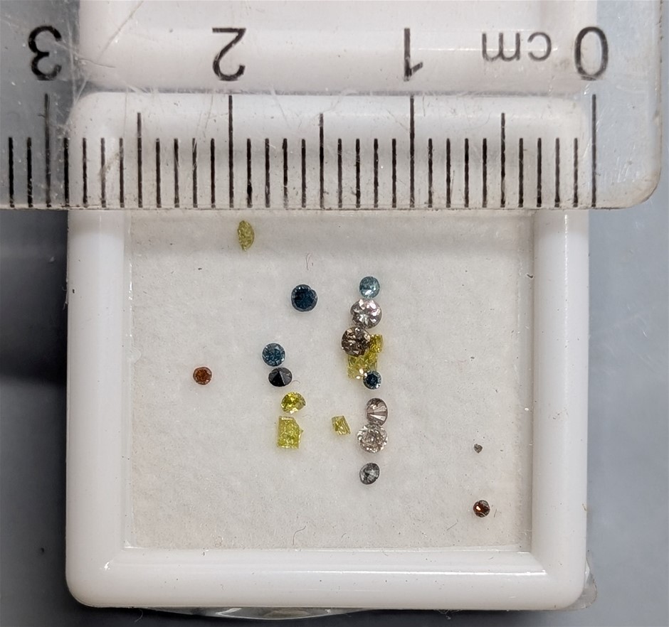 Quarter carat mixed Colors DIAMOND Gemstones